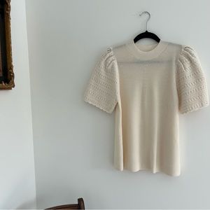 Sezane Knit Tshirt | sz L